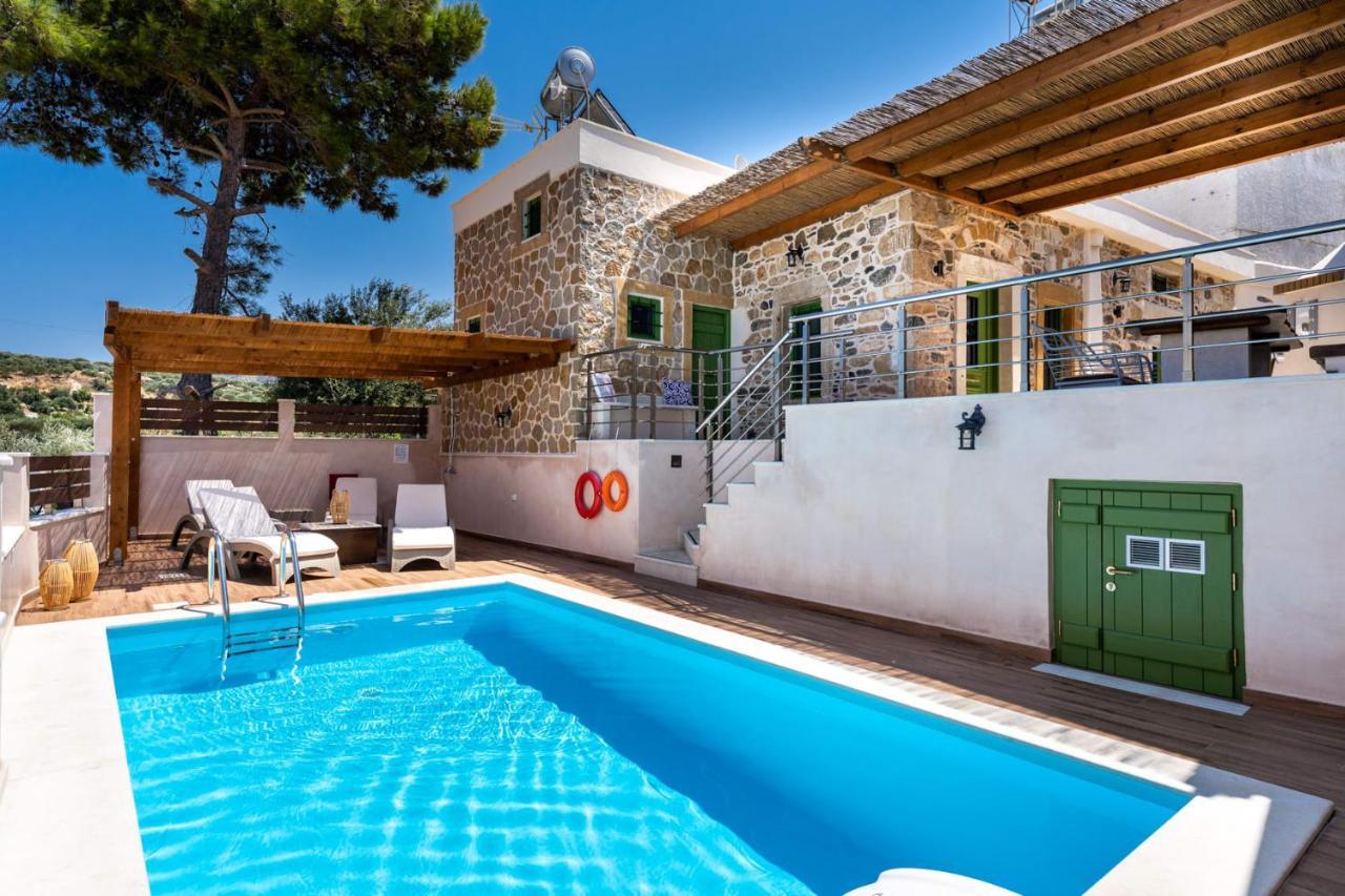 Aggel'S House - Stone House - Private Pool - Courtyard - Countryside Views Villa Kato Episkopi Екстериор снимка